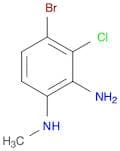 4-Bromo-3-chloro-N1-methylbenzene-1,2-diamine