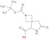 2-(tert-Butoxycarbonyl)-7-oxo-2,6-diazaspiro[3.4]octane-5-carboxylic acid