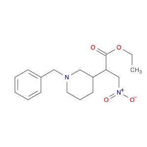 2-(1-Benzyl-Piperidin-3-Yl)-3-Nitro-Propionic Acid Ethyl Ester