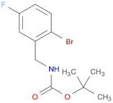 Tert-butyl n-[(2-bromo-5-fluorophenyl)methyl]carbamate