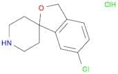 6-Chloro-3H-spiro[isobenzofuran-1,4'-piperidine] hydrochloride