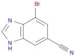 7-Bromo-1H-1,3-benzodiazole-5-carbonitrile