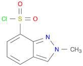 2-Methyl-2H-indazole-7-sulfonyl chloride