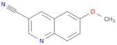 3-Quinolinecarbonitrile, 6-methoxy-