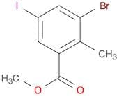 3-BROMO-5-IODO-2-METHYL BENZOIC ACID METHYL ESTER
