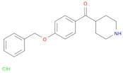 (4-Benzyloxy-phenyl)-piperidin-4-yl-methanone hydrochloride