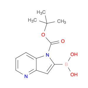 {1-[(tert-Butoxy)carbonyl]pyrrolo[3,2-b]pyridin-2-yl}boronic acid