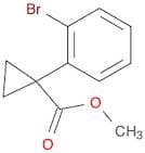 Methyl 1-(2-bromophenyl)cyclopropane-1-carboxylate