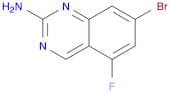 2-Amino-7-bromo-5-fluoroquinazoline