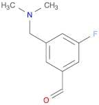 3-[(Dimethylamino)Methyl]-5-Fluorobenzaldehyde