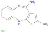 4-Amino-2-methyl-10h-thiene[2,3-b][1,5]benzodiazepine, HCl