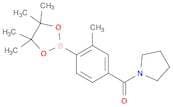 1-[[3-Methyl-4-(tetramethyl-1,3,2-dioxaborolan-2-yl)phenyl]carbonyl]pyrrolidine