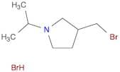 3-(Bromomethyl)-1-isopropylpyrrolidine hydrobromide