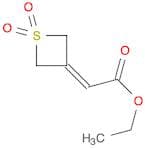 ethyl 2-(1,1-dioxo-1λ6-thietan-3-ylidene)acetate