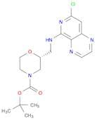 (R)-tert-Butyl 2-((7-chloropyrido[4,3-b]pyrazin-5-ylamino)methyl)morpholine-4-carboxylate