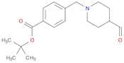 tert-Butyl 4-((4-formylpiperidin-1-yl)methyl)benzoate
