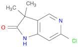 6-Chloro-3,3-dimethyl-1H,2H,3H-pyrrolo[3,2-c]pyridin-2-one