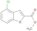 METHYL 4-CHLORO-1-BENZOFURAN-2-CARBOXYLATE