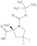 (2R)-1-BOC-4,4-DIFLUORO-2-METHYLPYRROLIDINE-2-CARBOXYLIC ACID