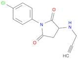 1-(4-Chlorophenyl)-3-(prop-2-yn-1-ylamino)pyrrolidine-2,5-dione