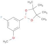 3-FLUORO-5-METHOXYPHENYLBORONIC ACID PINACOL ESTER
