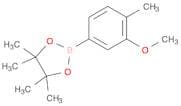 2-(3-Methoxy-4-methylphenyl)-4,4,5,5-tetramethyl-1,3,2-dioxaborolane