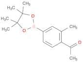 1-[2-methyl-4-(tetramethyl-1,3,2-dioxaborolan-2-yl)phenyl]ethanone