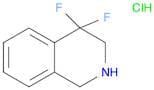 4,4-Difluoro-1,2,3,4-tetrahydroisoquinoline hydrochloride