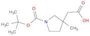 2-(1-(Tert-Butoxycarbonyl)-3-Methylpyrrolidin-3-Yl)Acetic Acid