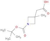 2-(1-(tert-Butoxycarbonyl)-3-methylazetidin-3-yl)acetic acid