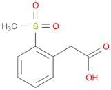 Benzeneacetic acid, 2-(methylsulfonyl)-
