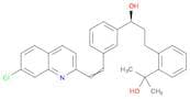 2-(2-(3(S)-(3-(2-(7-Chloro-2-quinolinyl)ethenyl)phenyl)-3-hydroxypropyl)phenyl)-2-propanol