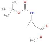 Methyl 2-aminocyclopropane-1-carboxylate, N-BOC protected