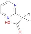 1-(Pyrimidin-2-yl)cyclopropanecarboxylic acid