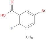 5-bromo-2-fluoro-3-methyl-benzoic acid