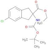 Ethyl 2-(boc-amino)-5-chloro-2,3-dihydro-1h-indene-2-carboxylate