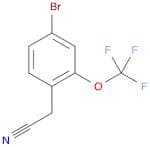 2-[4-Bromo-2-(trifluoromethoxy)phenyl]acetonitrile