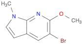 5-Bromo-6-methoxy-1-methyl-1H-pyrrolo[2,3-b]pyridine