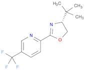 (R)-4-tert-Butyl-2-(5-(trifluoromethyl)pyridin-2-yl)-4,5-dihydrooxazole