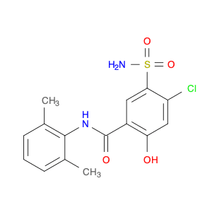 Benzamide,5-(aminosulfonyl)-4-chloro-N-(2,6-dimethylphenyl)-2-hydroxy-