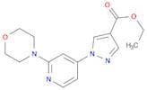 Ethyl 1-(2-morpholinopyridin-4-yl)-1H-pyrazole-4-carboxylate