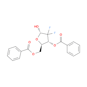 a-D-erythro-Pentofuranose, 2-deoxy-2,2-difluoro-, 3,5-dibenzoate