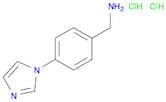 (4-(1H-Imidazol-1-yl)phenyl)methanamine dihydrochloride
