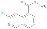 5-Isoquinolinecarboxylic acid, 3-chloro-, methyl ester
