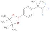 4,4,5,5-Tetramethyl-2-(4-(1,1,1-trifluoro-2-methylpropan-2-yl)phenyl)-1,3,2-dioxaborolane