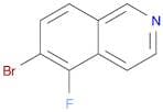 6-Bromo-5-fluoroisoquinoline