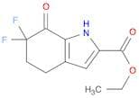 Ethyl 6,6-difluoro-7-oxo-4,5,6,7-tetrahydro-1H-indole-2-carboxylate