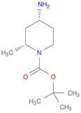 tert-Butyl rac-(2s,4s)-4-amino-2-methyl-1-piperidinecarboxylate