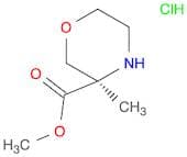 Methyl (3R)-3-methylmorpholine-3-carboxylatehydrochloride