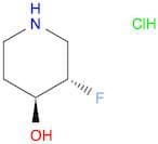(3S,4S)-3-Fluoropiperidin-4-ol hydrochloride